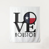 LOVE Houston Wandkleed (Voorkant)