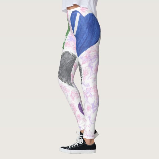 "Love Hues"-leggings Leggings (Links)
