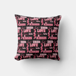 Love, Hugs and Kisses Home Decor Sierkussen
