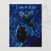 Love & Hugs Koala Bear Briefkaart (Voorkant)