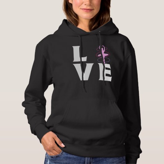 Love Hula Hoop Hoodie (Voorkant)