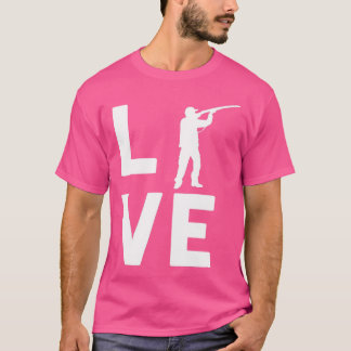 Love Hunting Shooting T-shirt