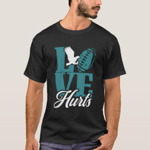 Love Hurts Eagles Retro T-shirt