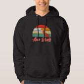 Love Hurts Parrot Biting Hand Bird Hoodie (Voorkant)