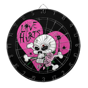 Love Hurt's Skull Dartbord