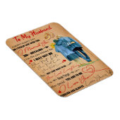 Love Husband | Brief aan mijn man van wie ik je ho Magneet (Rechterzijde)