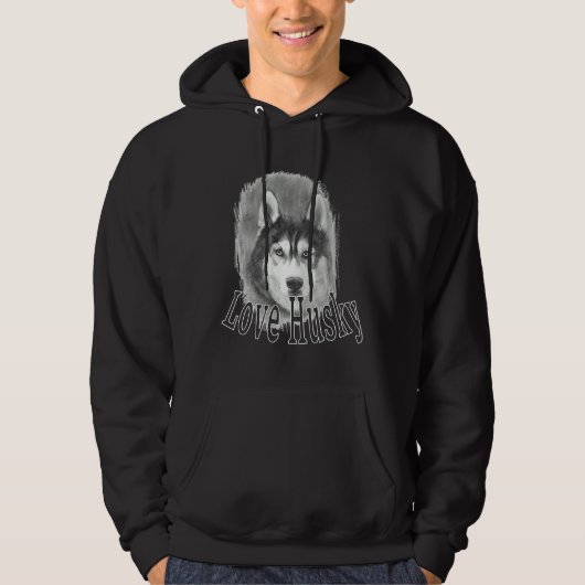Love Husky Hoodie (Voorkant)