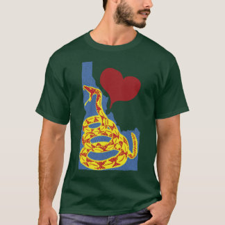 Love Idaho Gadsen Snake T-shirt