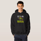 Love Iguanas and reptiles 1 Hoodie (Voorkant volledig)