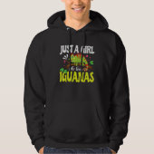 Love Iguanas and reptiles 1 Hoodie (Voorkant)