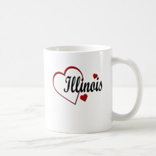 Love Illinois Hearts Mokken