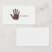Love in Action Calling Cards Visitekaartje (Voorkant / Achterkant)
