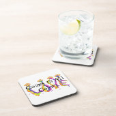 Love in All Colors Bier Onderzetter (Rechterzijde)