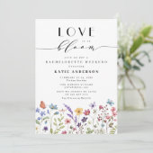 Love in Bloom Bloemendans Bruidsweekend in de Lent Kaart (Staand voorkant)
