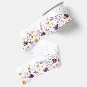Love in Bloom Bloemenlint Grosgrain Lint (Achterkant)