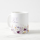 Love in Bloom Bloemstuk Klassieke Mok (Voorkant links)