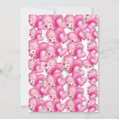 Love in Bloom Bridal Shower Invitation Kaart (Achterkant)