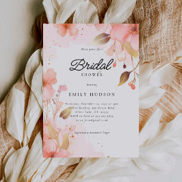 Love in Bloom Bridal Shower Invitation Kaart