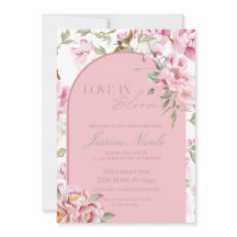 Love In Bloom Bridal Shower Invitation