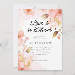 Love in Bloom Bridal Shower Invitation Kaart