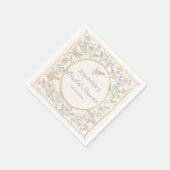  Love in Bloom Floral Bridal Shower Napkins Servet (Hoek)