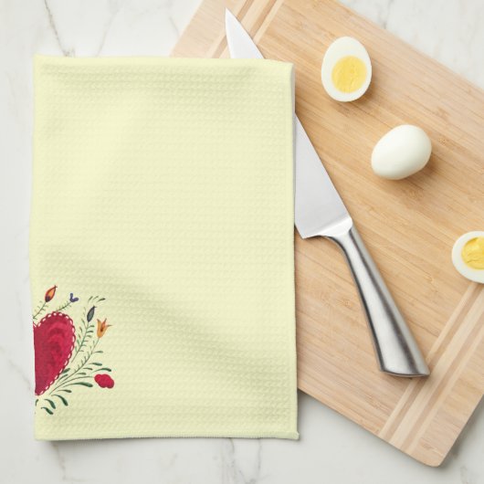 Love in Bloom Kitchen Towel Theedoek (Quarter Fold)
