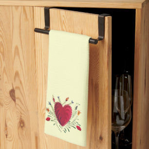 Love in Bloom Kitchen Towel Theedoek