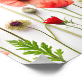 Love In Bloom Wildflower Vrijgezellenfeest Welkom Poster (Hoek)