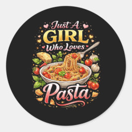 Love in Every Bite Ronde Sticker