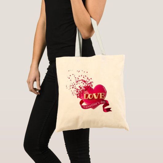 Love in Every Day: Valentine’s Day Tote Bag (Voorkant (product))