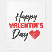 Love in Every Detail Fleece Deken (Voorkant)