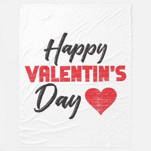 Love in Every Detail Fleece Deken (Voorkant)