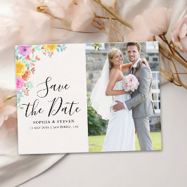 Love in Full Bloom – Spring Celebration Wedding Briefkaart