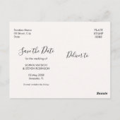 Love in Full Bloom – Spring Celebration Wedding Briefkaart (Achterkant)