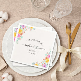 Love in Full Bloom – Springtime Wedding Servet