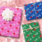 LOVE in LOVE verpakt met LOVE All Purpose Inpakpapier Vel