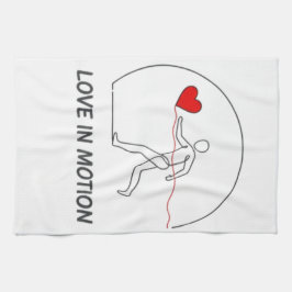 Love In Motion Minimalist Line Art Slogan Tee Theedoek