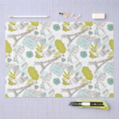 Love in Paris Pattern Tissuepapier (Craft)