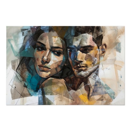 Love in Pastel Tones Perfect Poster (Voorkant)