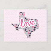 Love in Texas - Valentijnsdag Holiday Briefkaart (Voorkant)