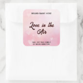 Love in the Air Candle – Custom Romantic Label (Tas)