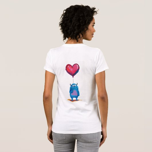 Love in the Clouds T-shirt (Achterkant volledig)
