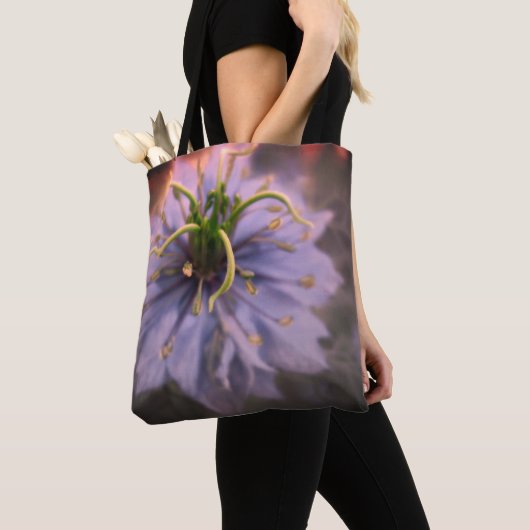 Love in the Myst Borstelige Polyester Tote Bag (Dichtbij)