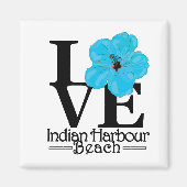 LOVE Indische Harbour Beach Magneet (Voorkant)