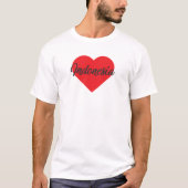 Love Indonesia T-shirt (Voorkant)