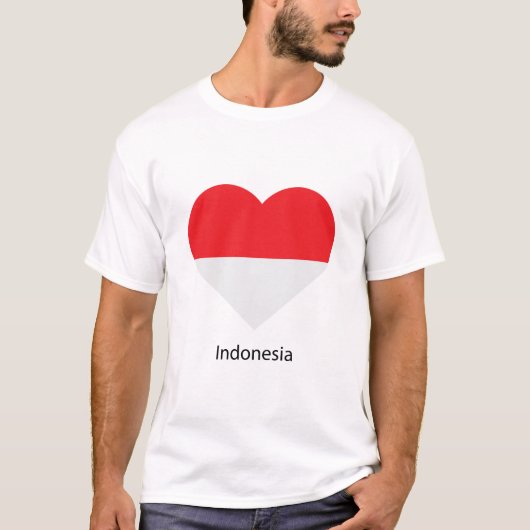 Love Indonesia T-shirt (Voorkant)