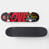 LOVE INFINITY SKATEBOARDS / JMT USA (Horizontaal)