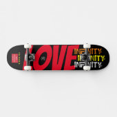 LOVE INFINITY SKATEBOARDS / JMT USA (Horizontaal)