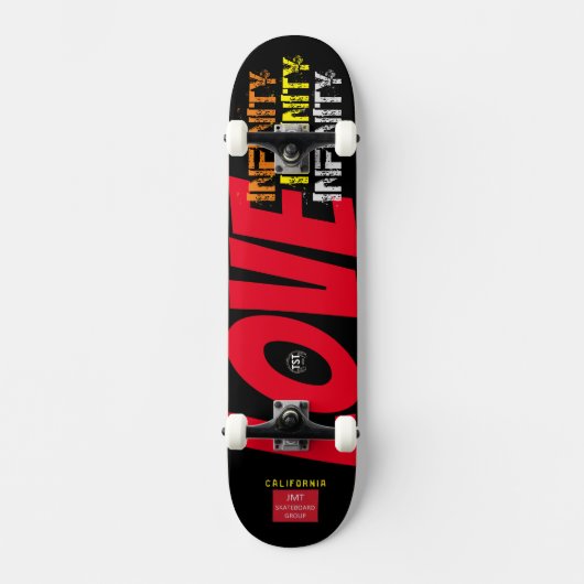 LOVE INFINITY SKATEBOARDS / JMT USA (Voorkant)