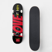 LOVE INFINITY SKATEBOARDS/ JMT USA SKATEBOARDS w (Voorkant)